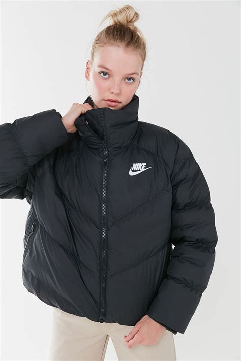 pufferjacke damen nike|nike zip up puffer jacket.